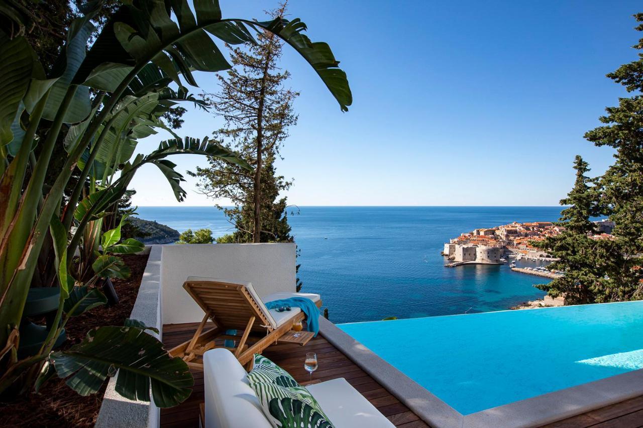 Villa T Dubrovnik - Wellness And Spa Luxury Villa With Spectacular Old Town View Kültér fotó