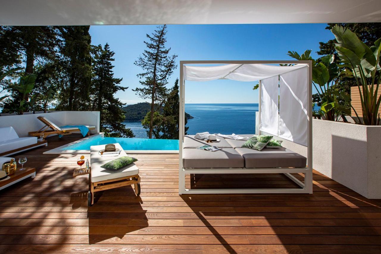 Villa T Dubrovnik - Wellness And Spa Luxury Villa With Spectacular Old Town View Kültér fotó